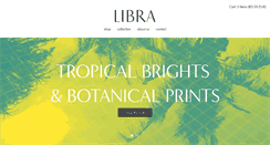 Desktop Screenshot of libraclothing.com